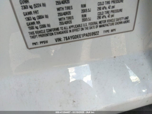 2023 TESLA MODEL Y 7SAYGDEE1PA059922 Photo 8