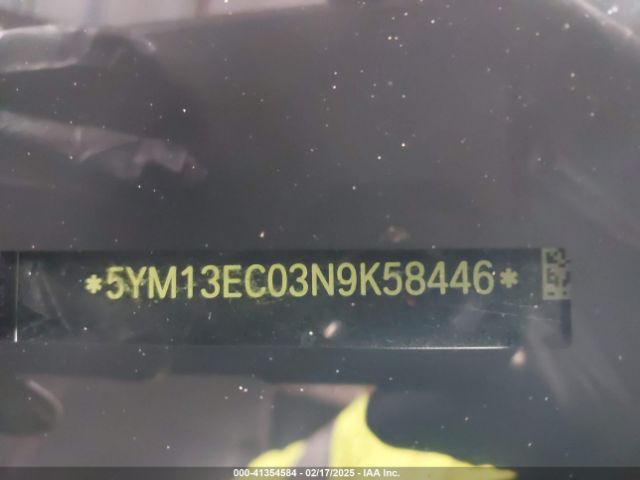 5YM13EC03N9K58446 BMW X3 M