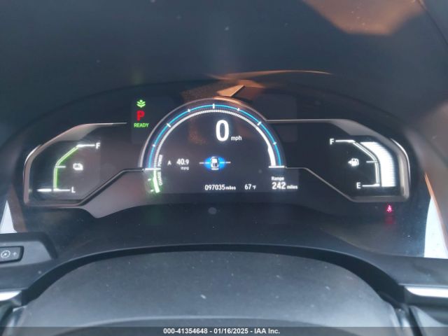 JHMZC5F15JC018312 Honda CLARITY PLUG-IN HYBRID