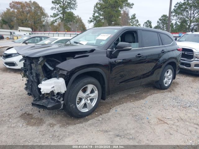 5TDZARAH7LS002438 Toyota Highlander Hybrid Le