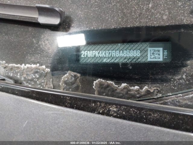 2FMPK4K97RBA85888 Ford Edge Titanium