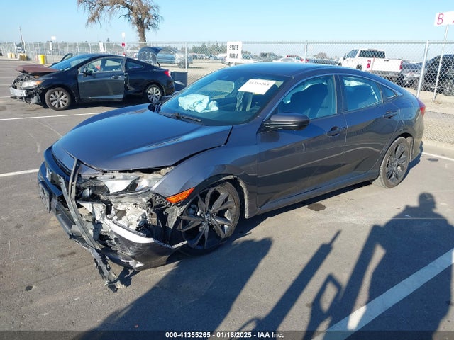 Honda Civic Sport 2019 2HGFC2F8XKH562840 Image 2