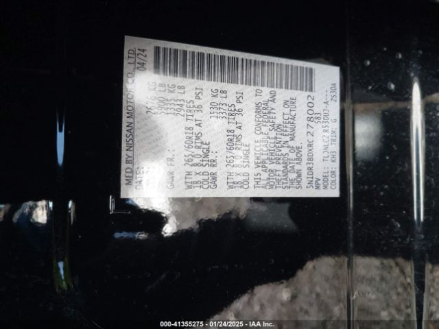 5N1DR3BDXRC278002 Nissan Pathfinder Rock Creek 4wd