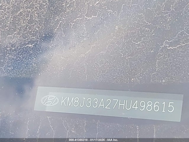 Hyundai Tucson Limited 2017 KM8J33A27HU498615 Image 9