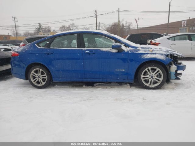 3FA6P0UU8JR122342 Ford Fusion Hybrid S