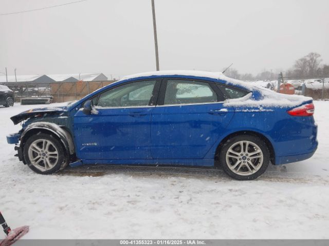 3FA6P0UU8JR122342 Ford Fusion Hybrid S