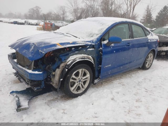3FA6P0UU8JR122342 Ford Fusion Hybrid S
