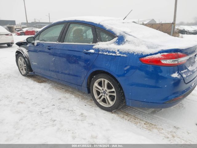 3FA6P0UU8JR122342 Ford Fusion Hybrid S