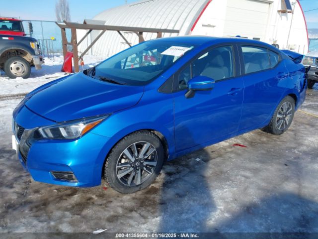 3N1CN8EV1ML872491 Nissan Versa Sv Xtronic Cvt