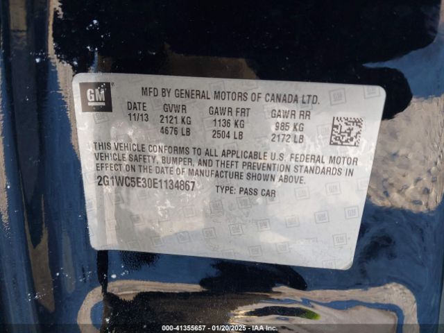 2G1WC5E30E1134867 Chevrolet Impala Limited Ltz