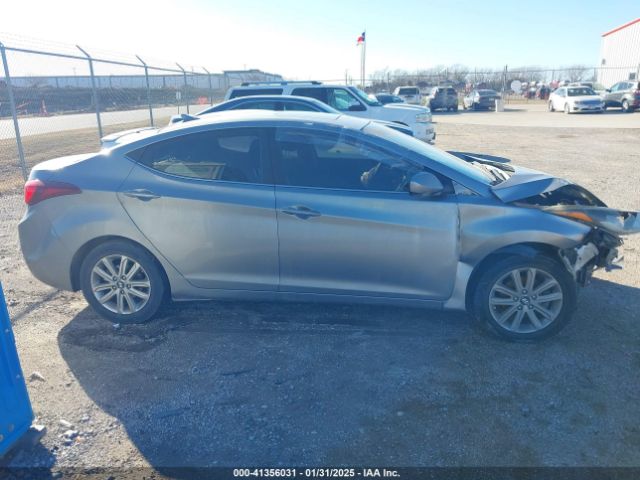 KMHDH4AE3FU225859 Hyundai ELANTRA SE