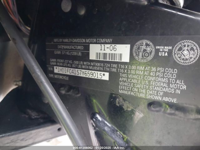 2007 HARLEY-DAVIDSON FLHTCUI 1HD1FC4157Y659015 Photo 9