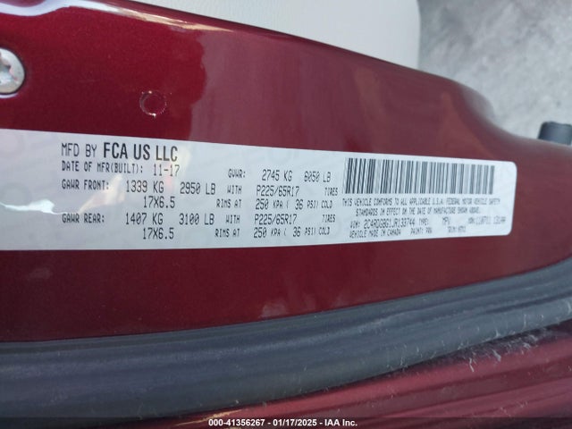 Dodge Grand Caravan Se 2018 2C4RDGBG1JR133744 Image 9