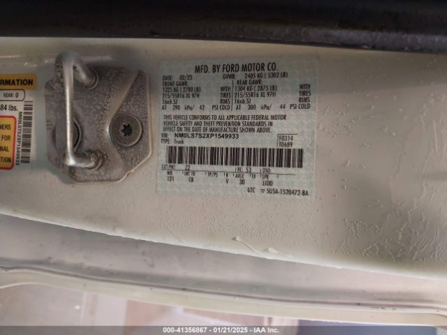 NM0LS7S2XP1549933 Ford Transit Connect Xl Cargo Van