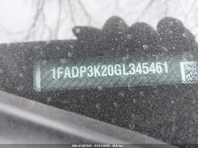Ford FOCUS SE 2016 1FADP3K20GL345461 Image 9