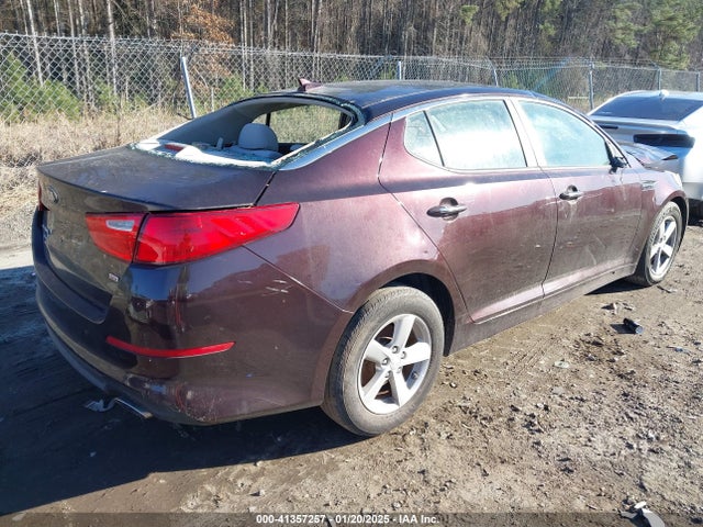 KIA Optima Lx 2014 5XXGM4A70EG280613 Image 4