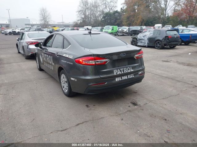 2019 FORD FUSION 3FA6P0G71KR277158 Photo 2