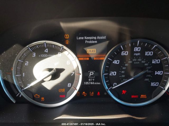 19UUB2F47KA010587 Acura Tlx Tech Pkg