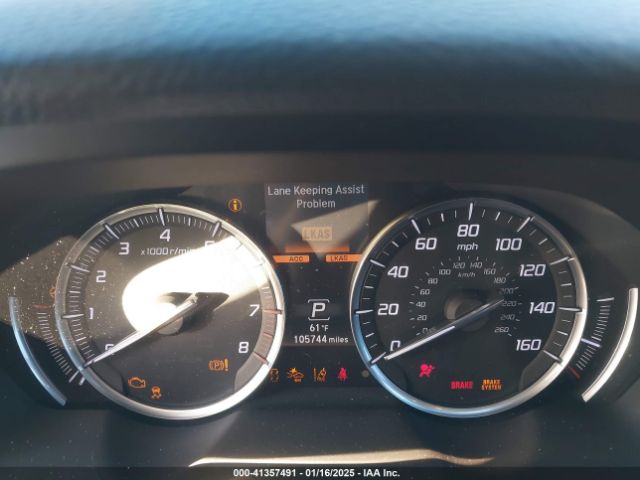 19UUB2F47KA010587 Acura Tlx Tech Pkg