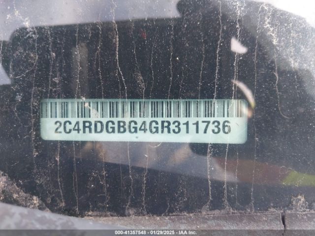 2C4RDGBG4GR311736 Dodge Grand Caravan Se