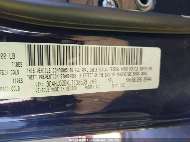 Jeep Compass Trailhawk 4x4 2018 3C4NJDDBXJT130569 Image 9