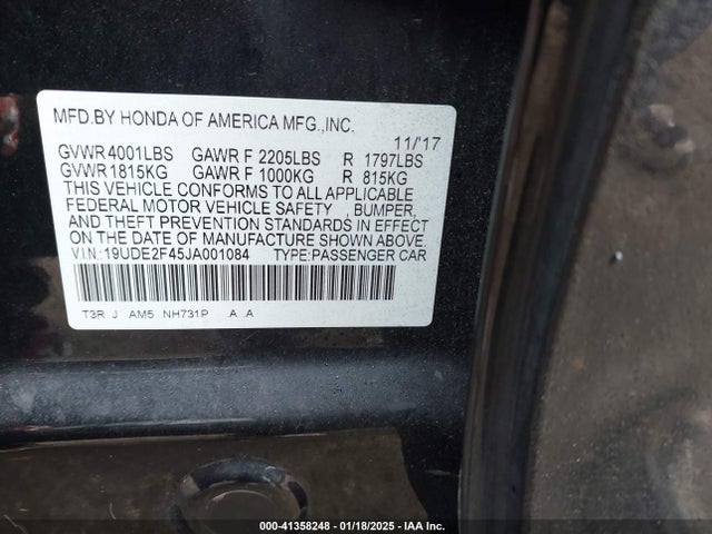 19UDE2F45JA001084 Acura Ilx Special Edition