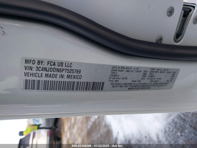 3C4NJDDN6PT525769 Jeep Compass Trailhawk 4x4