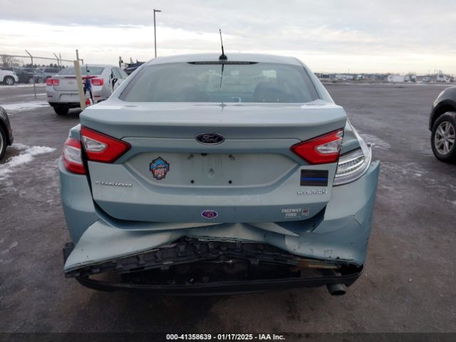 3FA6P0UU4ER255721 Ford Fusion Hybrid S