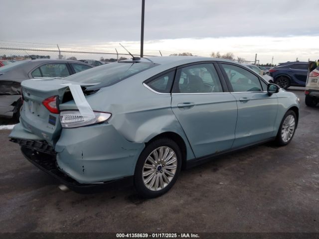 3FA6P0UU4ER255721 Ford Fusion Hybrid S