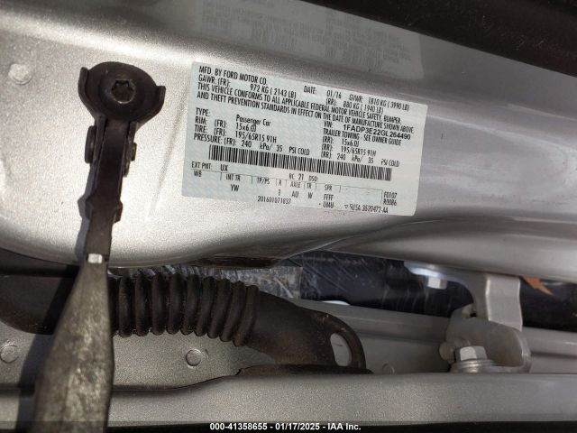 1FADP3E22GL264490 Ford FOCUS S