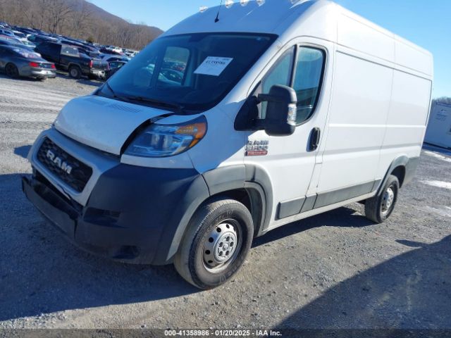 3C6TRVCG0KE518992 RAM Promaster 2500 High Roof 136 Wb