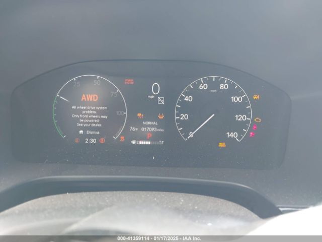 5J6RS6H95PL006306 Honda Cr-v Hybrid Sport Touring