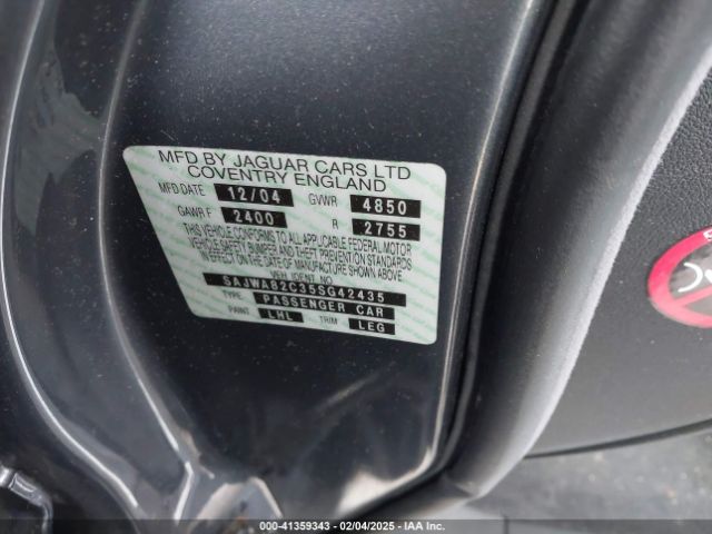 2005 JAGUAR XJ SAJWA82C35SG42435 Photo 8