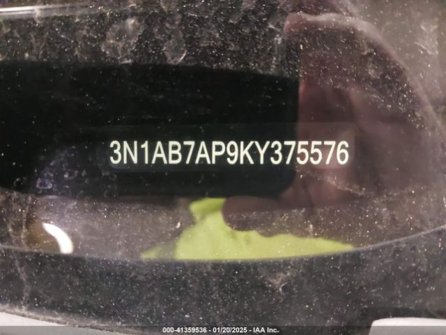 3N1AB7AP9KY375576 Nissan SENTRA SV