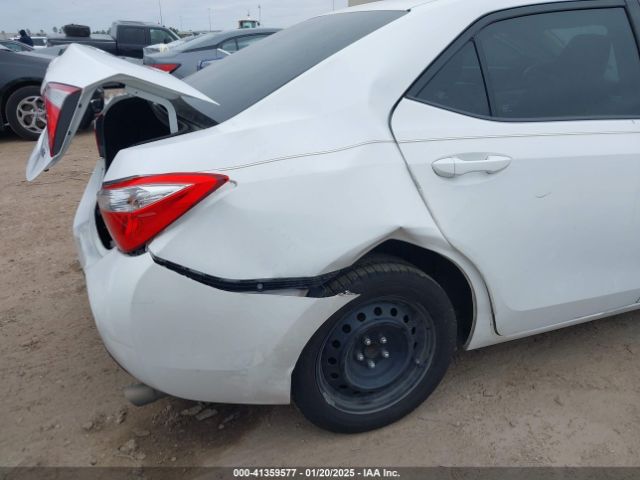 2T1BURHE5GC726924 Toyota COROLLA LE