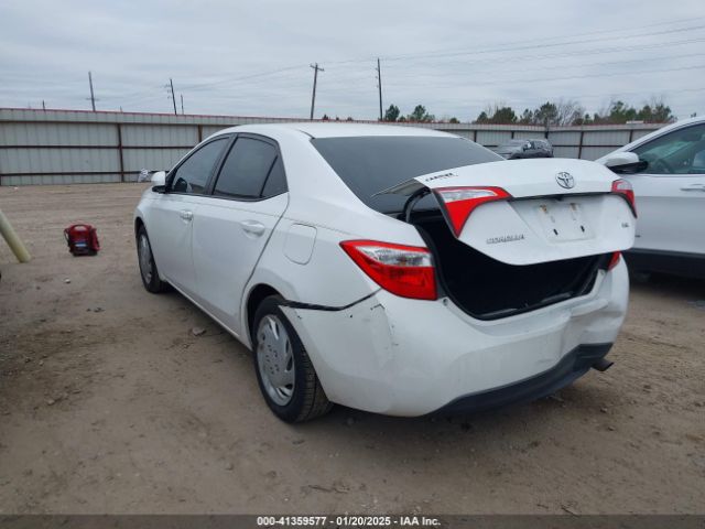 2T1BURHE5GC726924 Toyota COROLLA LE