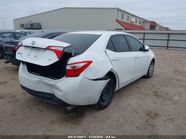 2T1BURHE5GC726924 Toyota COROLLA LE