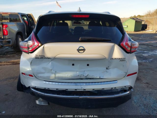 5N1AZ2MH5HN118819 Nissan Murano Platinum