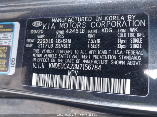 KNDEUCA23M7156784 KIA Seltos S Turbo