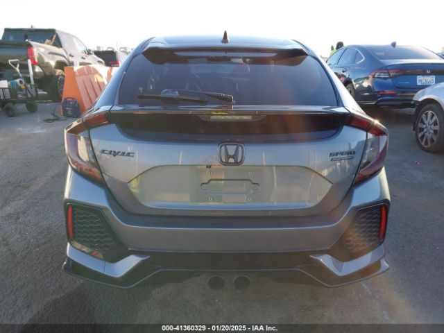 SHHFK7H91JU419590 Honda Civic Sport Touring
