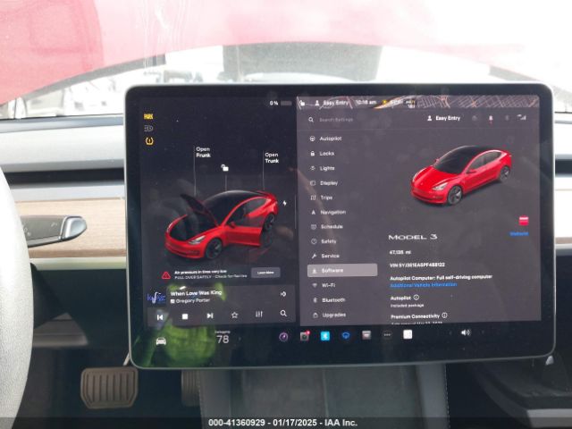 5YJ3E1EA5PF488122 Tesla Model 3 Rear-wheel Drive