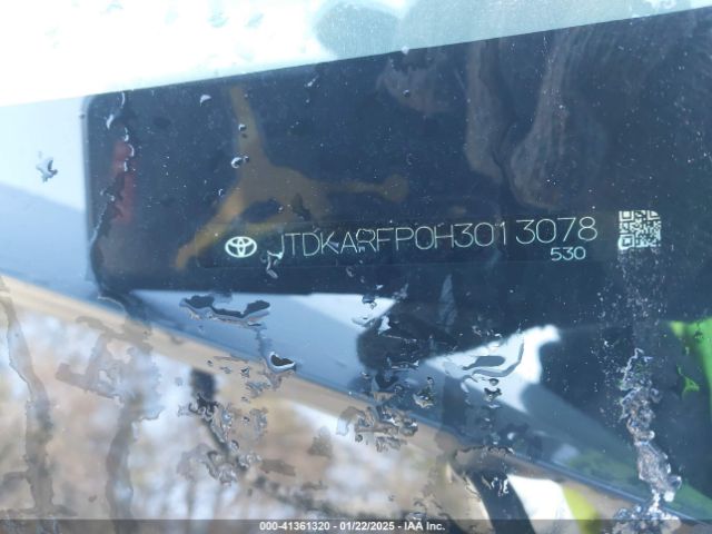 JTDKARFP0H3013078 Toyota Prius Prime Advanced