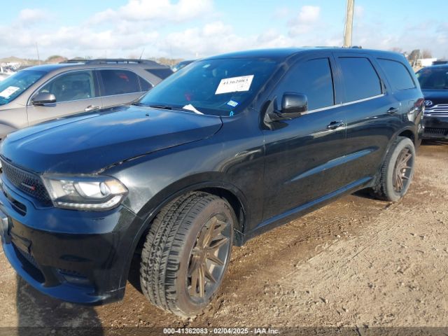 1C4RDHDG1KC650426 Dodge Durango Gt Plus Rwd