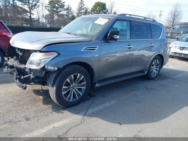 JN8AY2ND8L9110836 Nissan Armada Sl 2wd