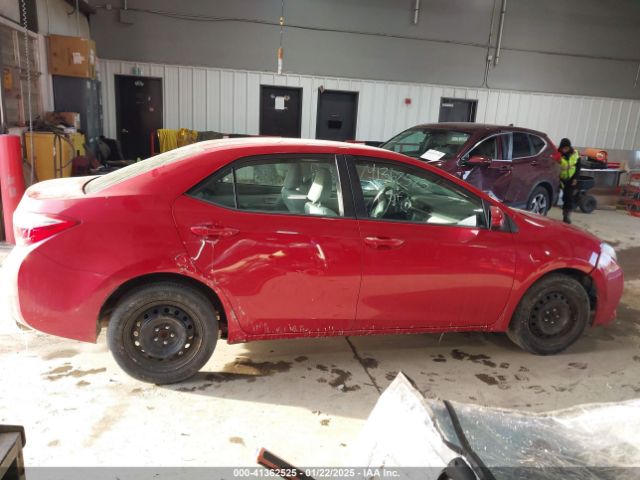 2T1BURHE2GC742160 Toyota COROLLA LE