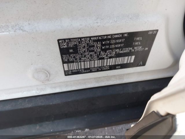 2021 TOYOTA RAV4 2T3P1RFV0MC145867 Photo 8