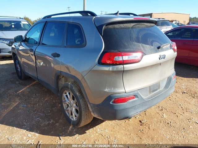 Jeep Cherokee Sport 2016 1C4PJLAB3GW320174 Image 3