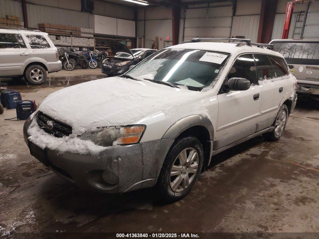 2005 Subaru Outback 2.5i მანქანა იყიდება აუქციონზე, vin: 4S4BP61C257363801, აუქციონის ნომერი: 41363840