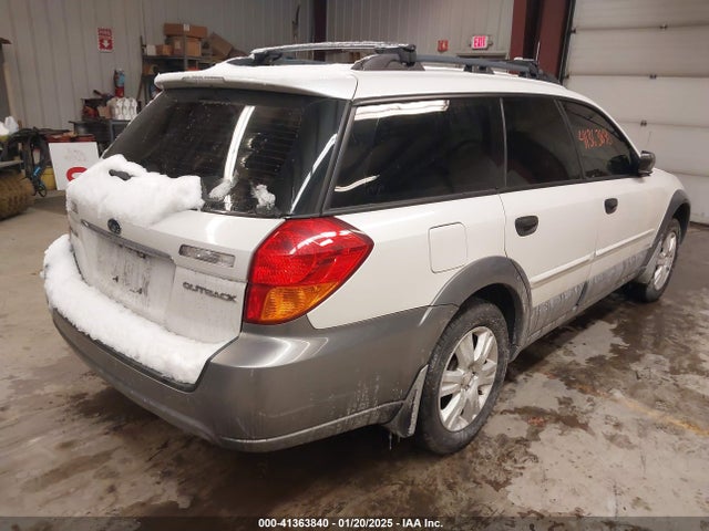 2005 Subaru Outback 2.5i მანქანა იყიდება აუქციონზე, vin: 4S4BP61C257363801, აუქციონის ნომერი: 41363840
