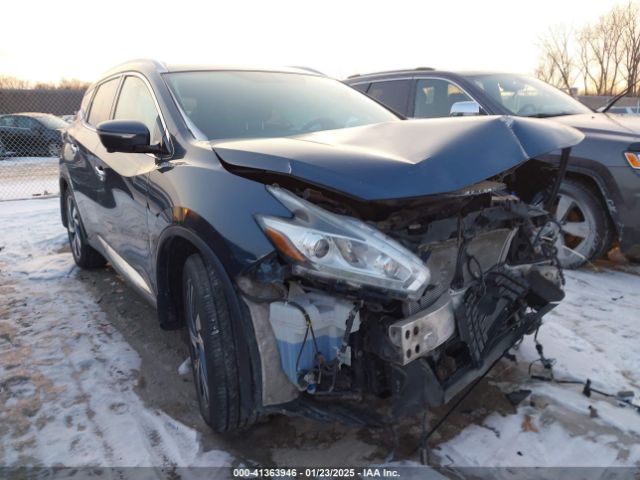 5N1AZ2MH8FN240782 Nissan Murano Platinum